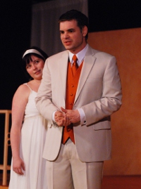 Jaci Entwisle and Andy Koski in Troilus & Cressida