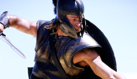 Brad Pitt in Troy