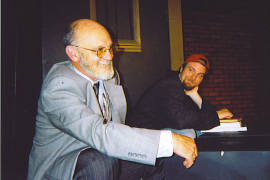 Ray Gabica and Adam Michael Lewis in Tuesdays with Morrie