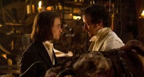 Daniel Radcliffe and James McAvoy in Victor Frankenstein