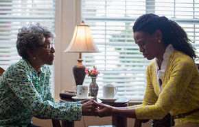 Karen Abercrombie and Priscilla C. Shirer in War Room