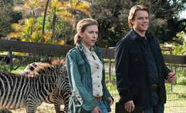 Scarlett Johansson and Matt Damon in We Bought a Zoo