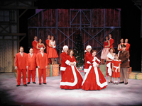 "Irving Berlin's White Christmas" ensemble