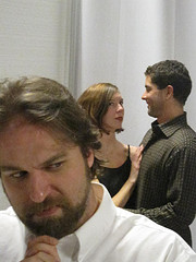 Adam Lewis, Beth Woolley, and David Furness in The Winter's Tale