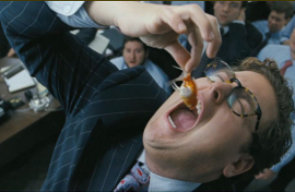 Jonah Hill in The Wolf of Wall Street