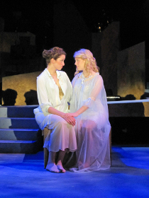 Jenna Haimes and Carly Ann Berg in Wonderful Town