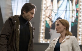 David Duchovny and Gillian Anderson in The X-Files: I Want to Believe