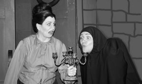 Nancy Teerlinck and Nate Karstens in Young Frankenstein