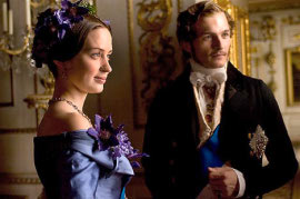 Emily Blunt and Rupert Friend in The Young Victoria