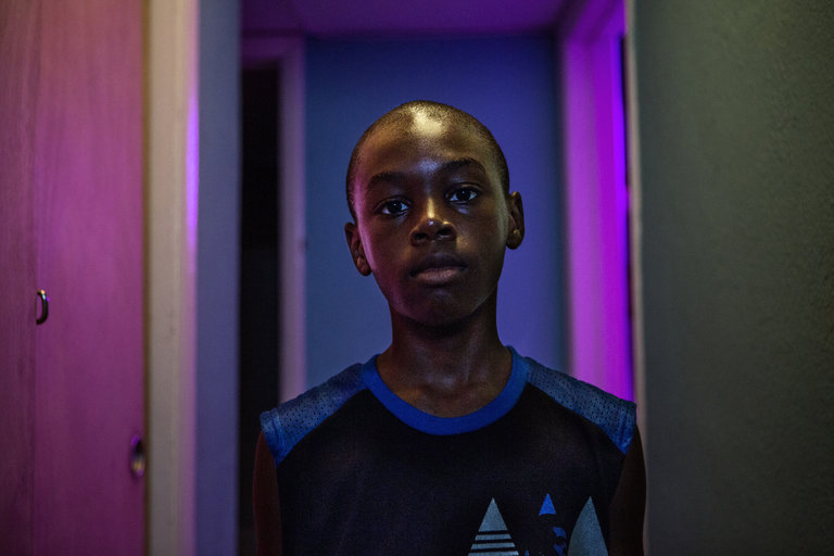 Alex Hibbert in Moonlight