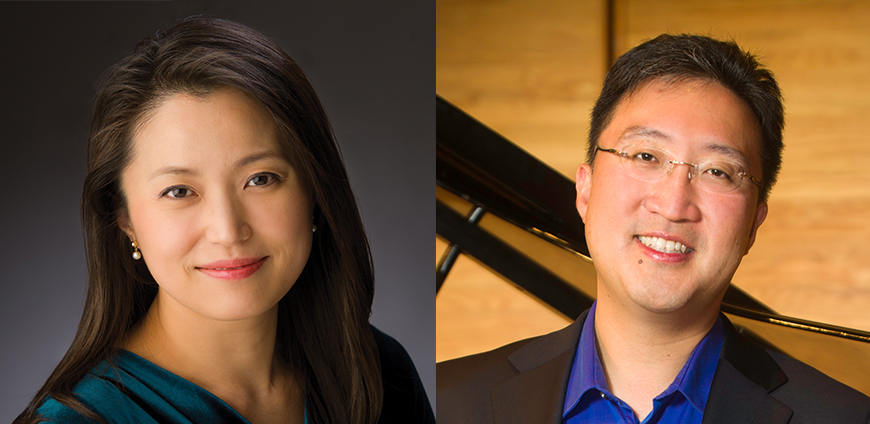 Kyung and Michael Kim in the Quad City Symphony Orchestra's Masterworks IV: Love -February 1 and 2.