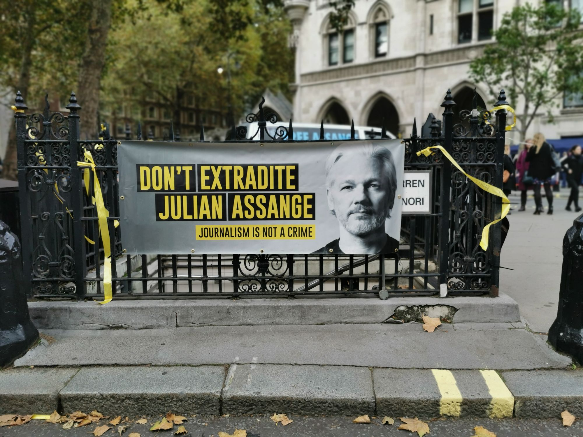 Julian Assagnge Journalism is Not a Crime