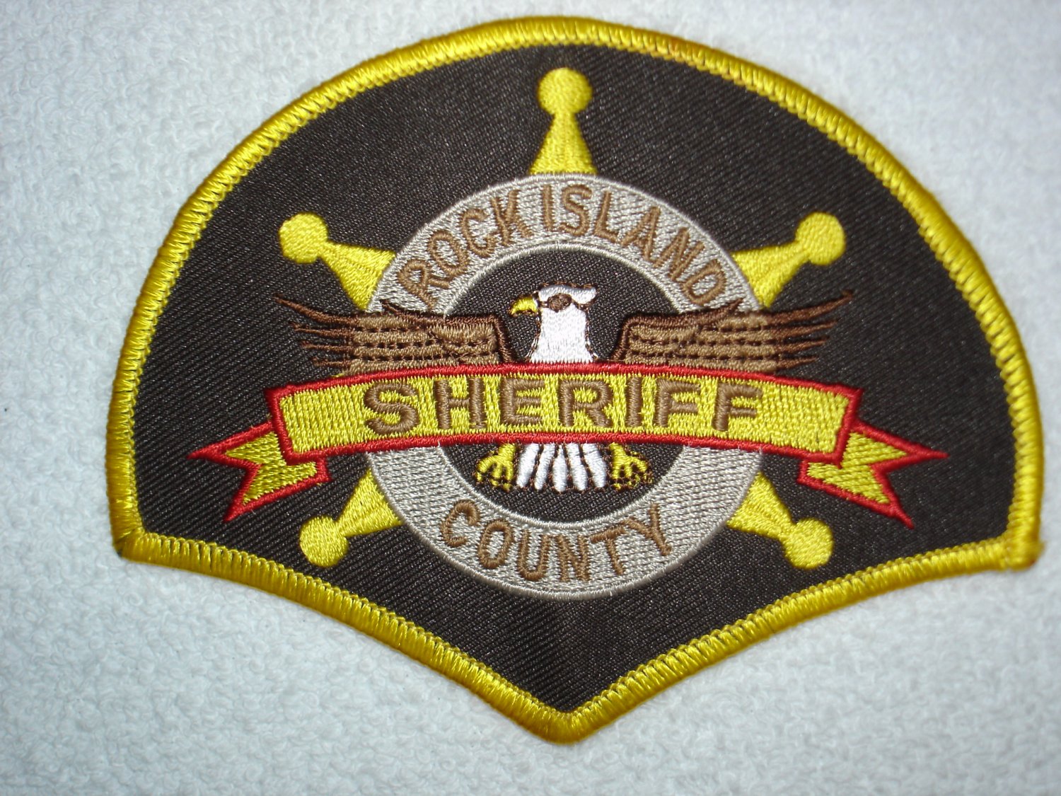 Rock Island County Sheriff Emblem Badge