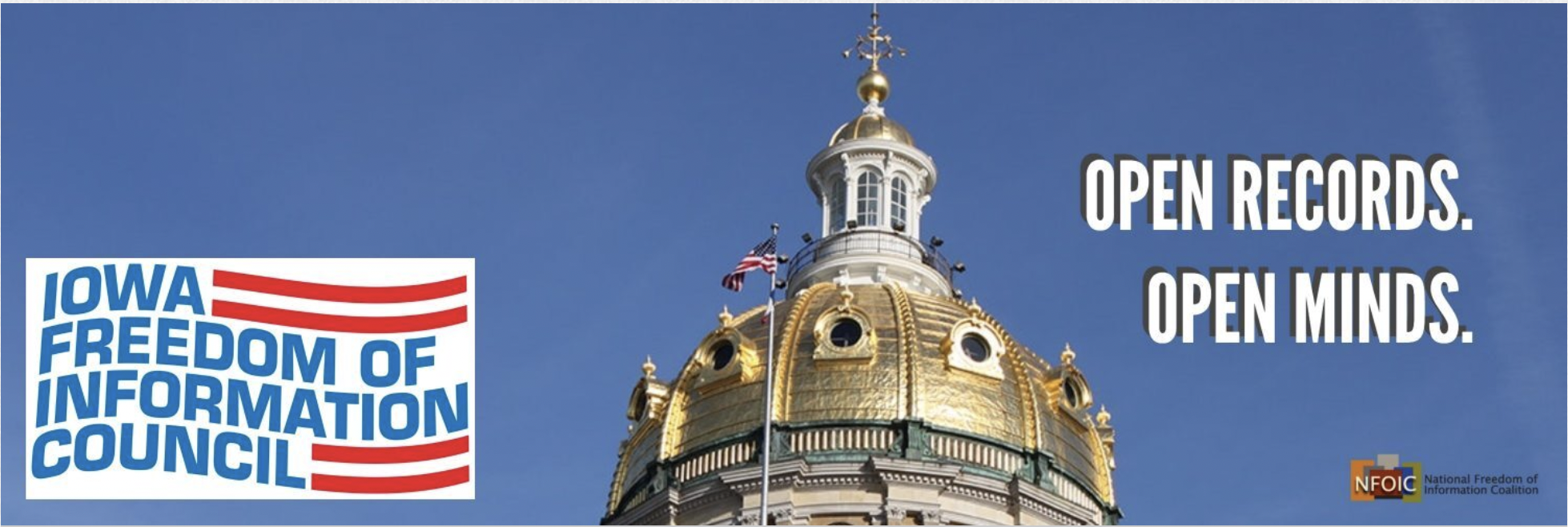 Iowa Freedom of Informaiton Council Website Banner