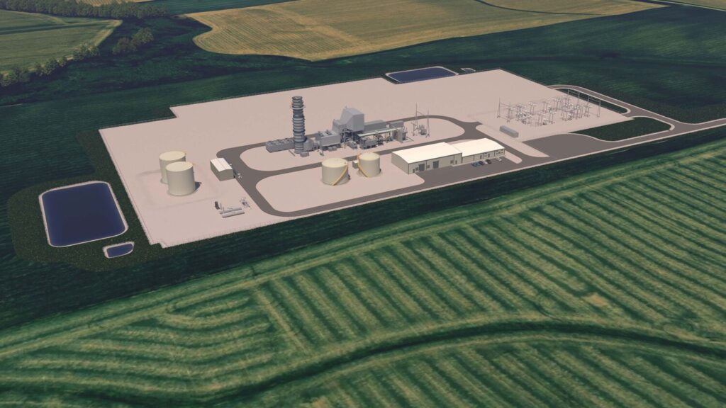 Maysville Iowa Central Iowa Power Cooperative Plant Rendering Maysville Iowa Central Iowa Power Cooperative Plant Rendering