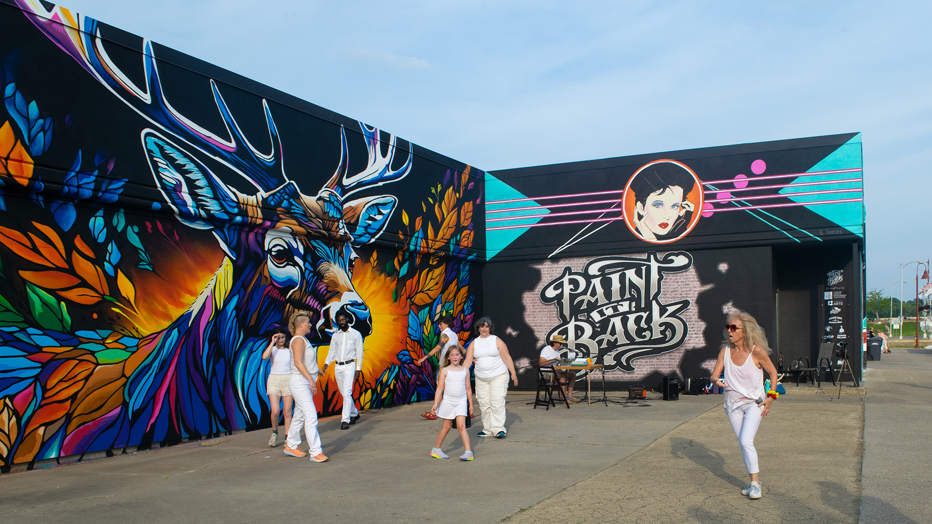 Paint it Back Mural Festival in Clinton, Iowa 2023 Paint it Back Mural Festival in Clinton, Iowa 2023