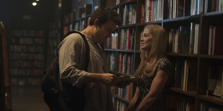 Ben Affleck and Rosamund Pike in Gone Girl