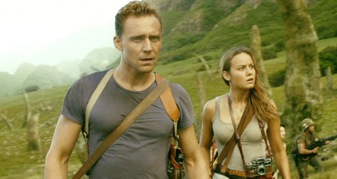 Tom Hiddleston and Brie Larson in Kong: Skull Island