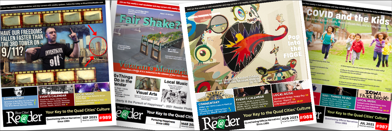 Get 12 Reader issues mailed monthly for $48/year.