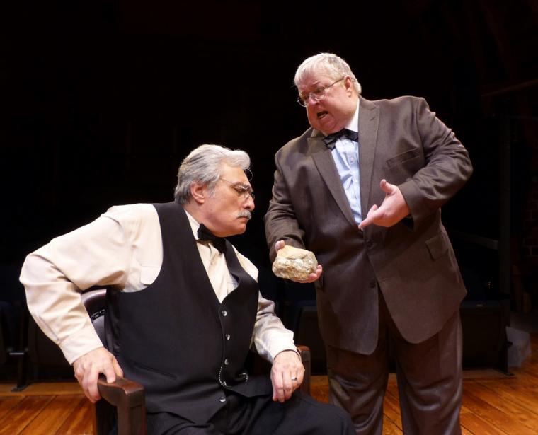 Joe LoGiudice and John VanDeWoestyne in Inherit the Wind