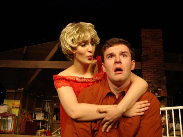 Anna Segatti and Bobby Cook Gallagher in Snapshots: A Musical Scrapbook