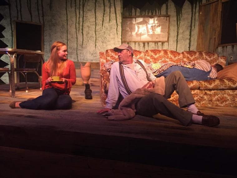 Abby Van Gerpen, Pat Flaherty, and Brant Peitersen in Buried Child