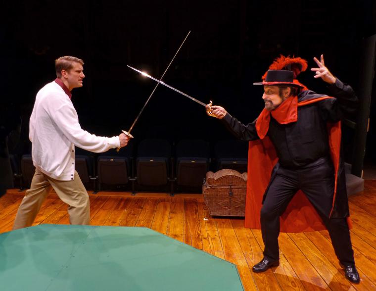 Victor Angelo and Joe LoGiudice in The Fantasticks