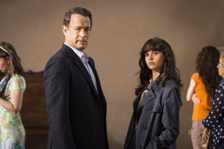 Tom Hanks and Felicity Jones in Inferno