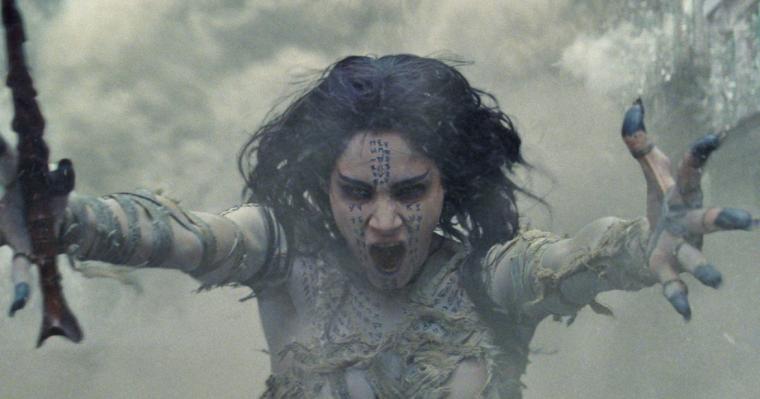 Sofia Boutella in The Mummy