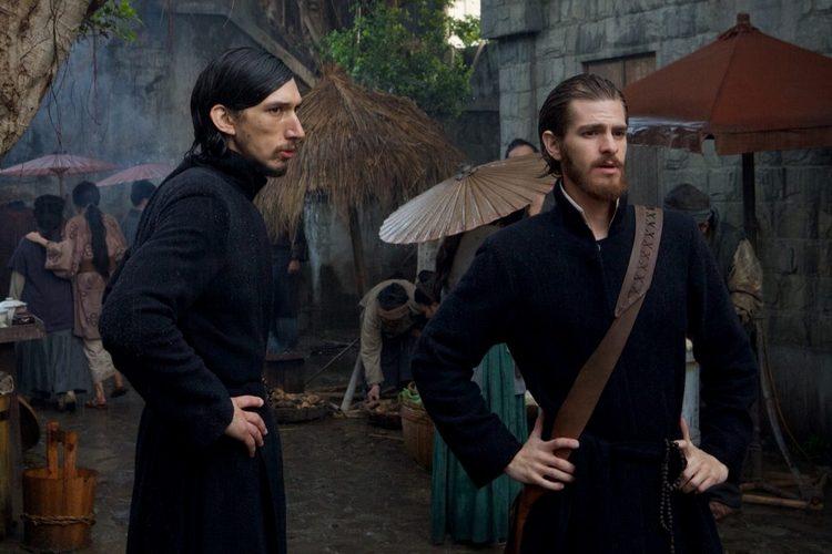 Adam Driver and Andrew Garfield in Silence