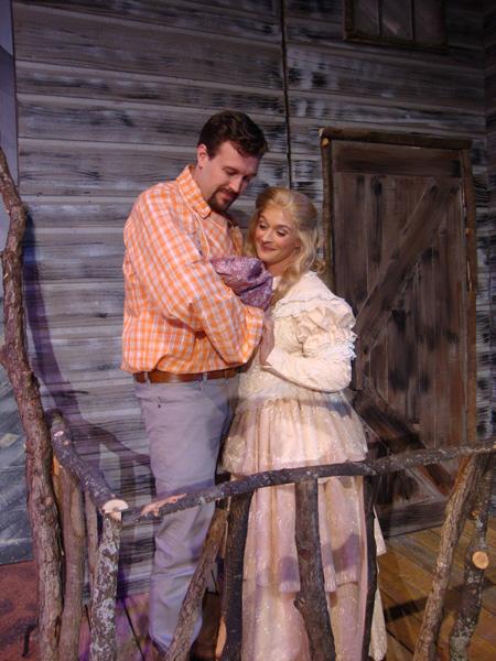Jon Reinhold and Sara Tubbs in Seven Brides for Seven Brothers