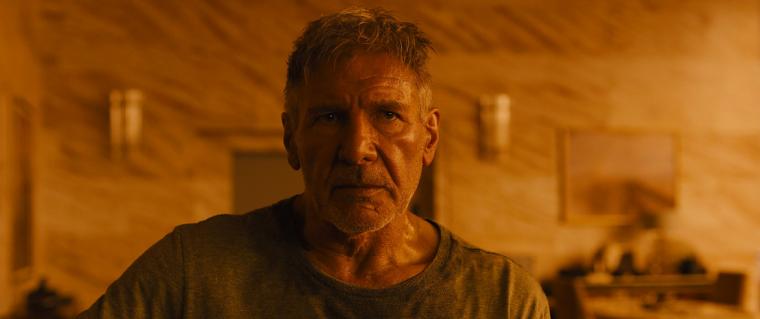 Harrison Ford in Blade Runner 2049