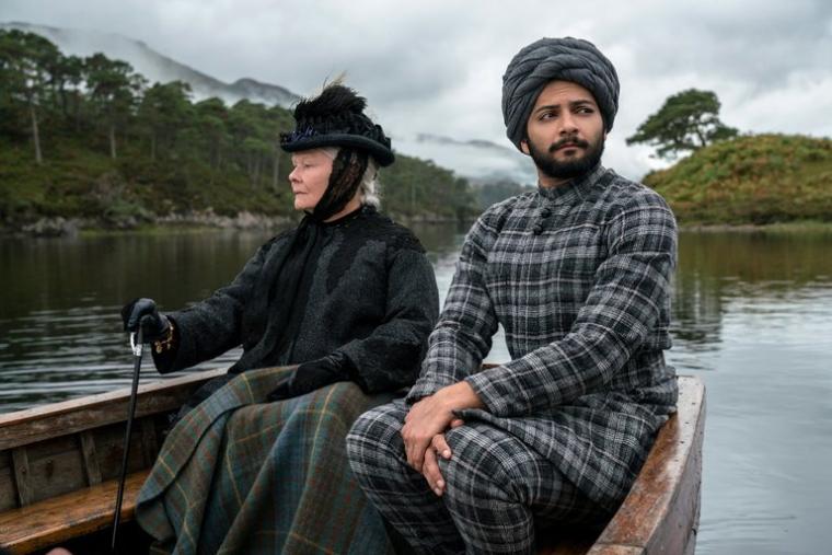 Judi Dench and Ali Fazal in Victoria & Abdul