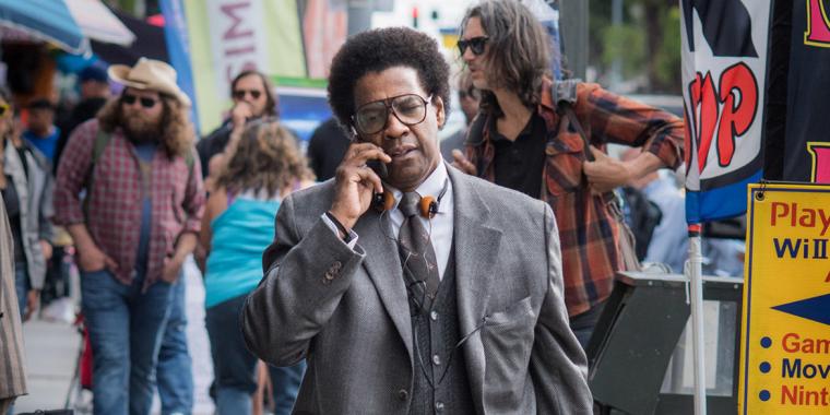 Denzel Washington in Roman J. Israel, Esq.