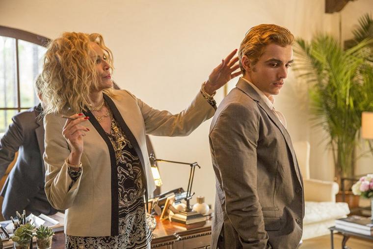 Sharon Stone and Dave Franco in The Disaster Artist