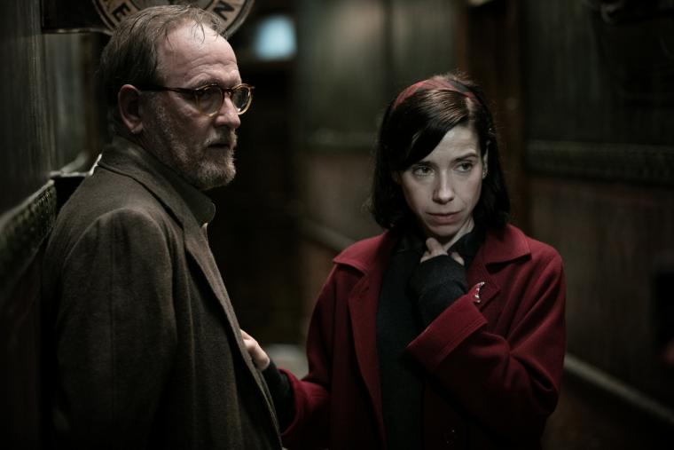 Richard Jenkins and Sally Hawkins in The Shape of Water