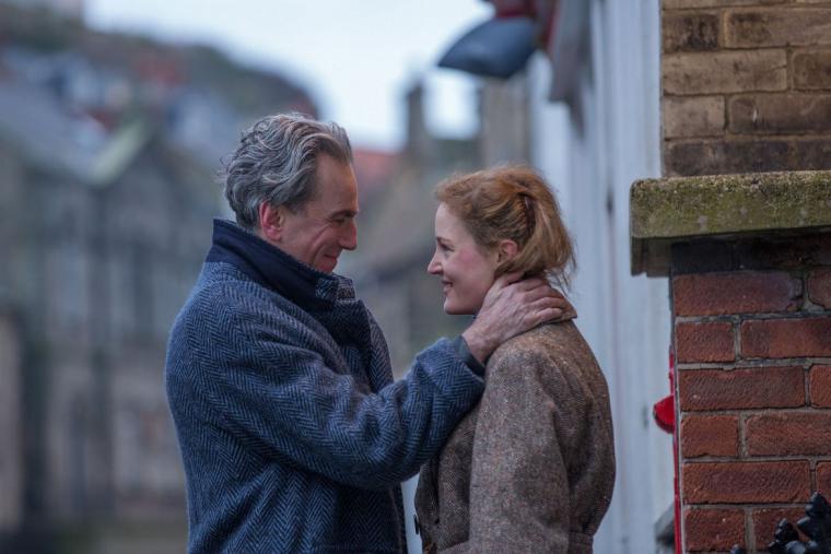 Daniel Day-Lewis and Vicky Krieps in Phantom Thread