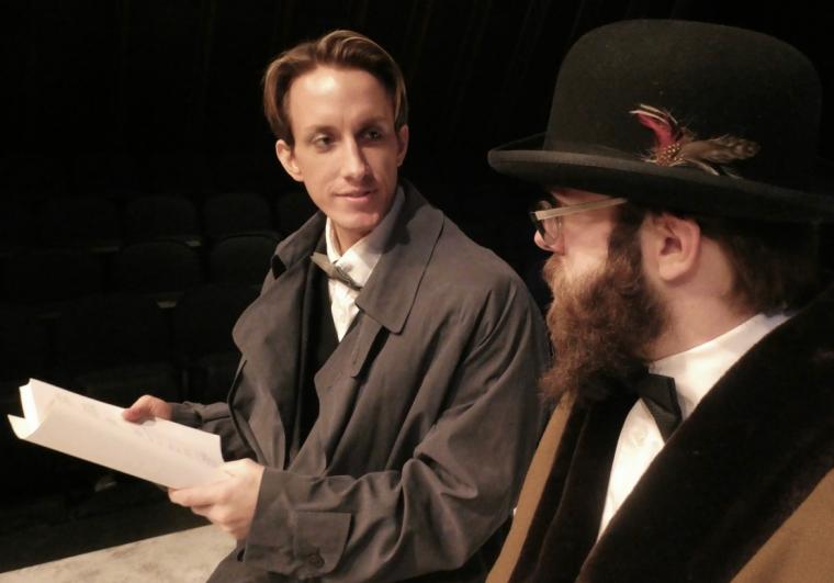 Adam Cerny and Andy Curtiss in The Woman in Black
