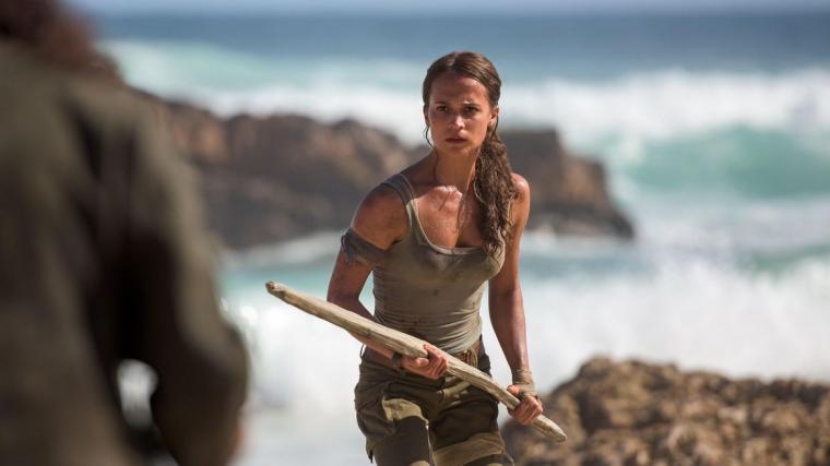 Alicia Vikander in Tomb Raider