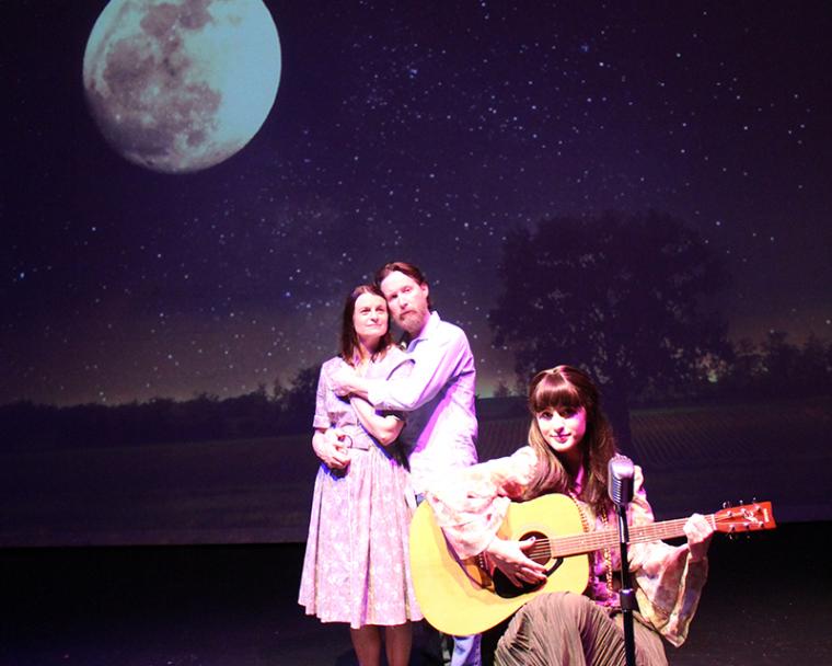 Jenny Winn, Don Denton, and Anna Segatti in The Bridges of Madison County