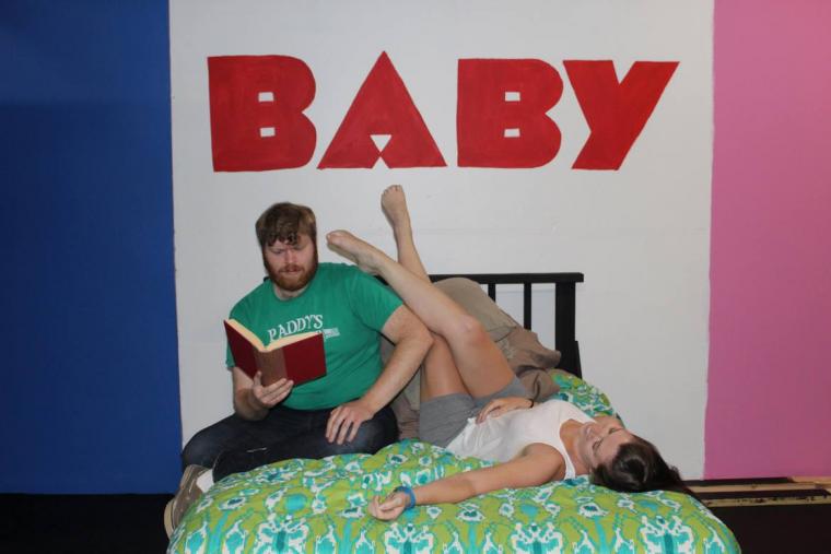 Ian Sodawasser and Joanna Mills in the Black Box Theatre's Baby