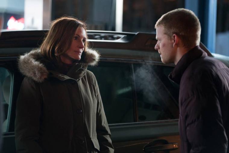 Julia Roberts and Lucas Hedges in Ben Is Back