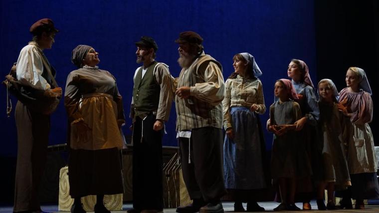 ensemble members from the Timber Lake Playhouse's Fiddler on the Roof