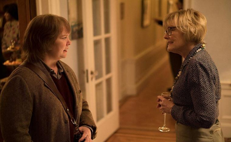 Melissa McCarthy and Jane Curtin in Can You Ever Forgive Me?
