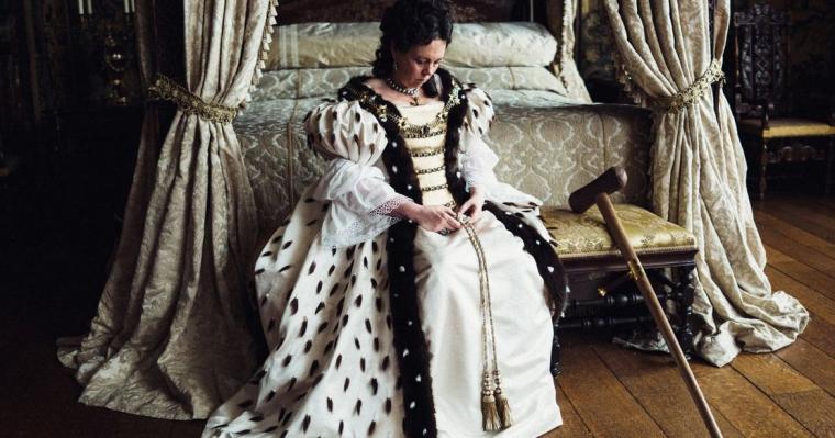 Olivia Colman in The Favourite