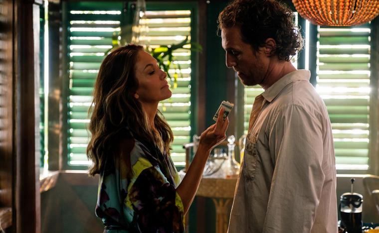 Diane Lane and Matthew McConaughey in Serenity