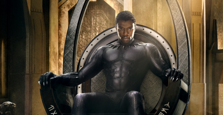 Chadwick Boseman in Black Panther