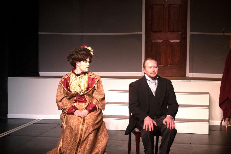 Kitty Israel and Mike Schulz in A Doll's House, Part 2