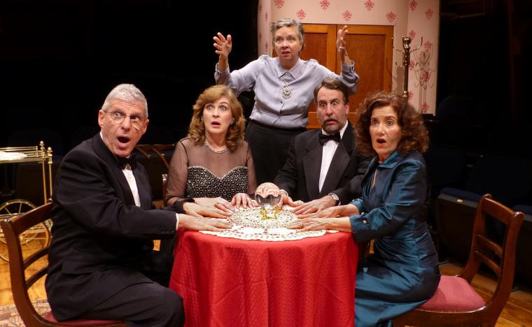Spirited Hijinks Blithe Spirit At The Richmond Hill Barn