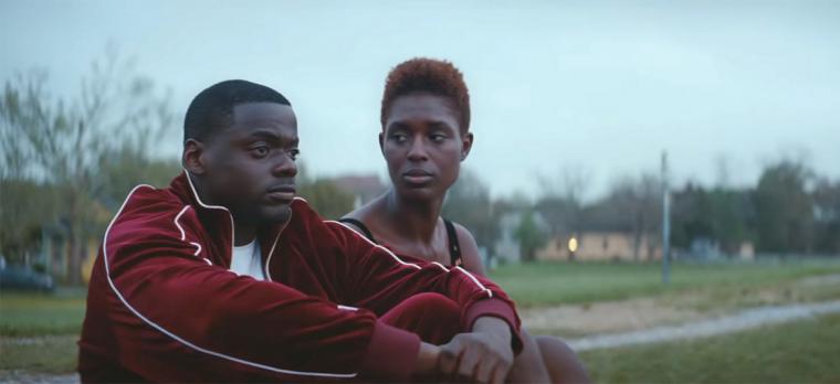 Daniel Kaluuya and Jodie Turner-Smith in Queen & Slim